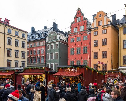 _DSC0307 Christmas market at Stortorget in the old town of Stockholm.