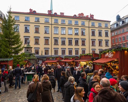 _DSC0310 Christmas market at Stortorget in the old town of Stockholm.