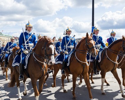 _DSC2856 Royal Guard on horses in Stockholm.