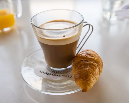_DSC0051 Coffee and croissant.