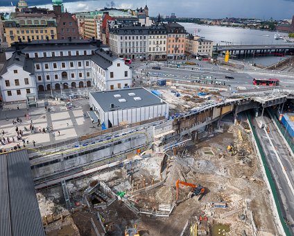 _DSC1828 View of the construction works at Slussen.