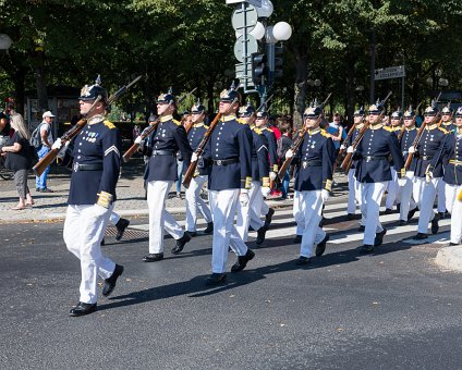 _DSC2065 Royal Guards marching in the city.