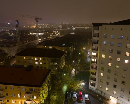 _DSC3735 Dark November evenings. View at Gärdet.