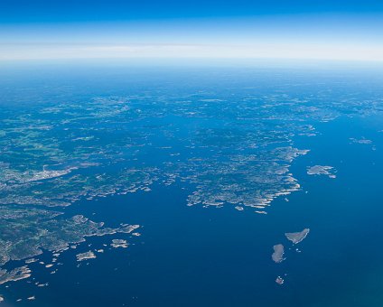 _DSC8186 View of the scandinavian archipelago after takeoff from Oslo.
