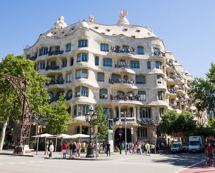 _DSC8222 Casa Milà (La Pedrera) in Barcelona.