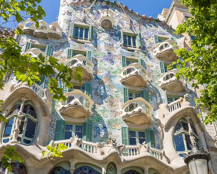 _DSC8238 Casa Batlló at Passeig de Gràcia nr 43 in Barcelona.