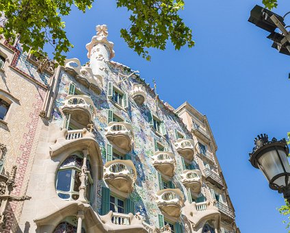 _DSC8249 Casa Batlló at Passeig de Gràcia nr 43 in Barcelona.
