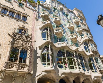 _DSC8250 Casa Batlló at Passeig de Gràcia nr 43 in Barcelona.