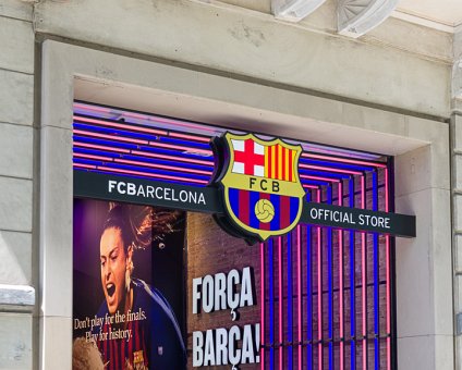 _DSC8254 FCB store in Barcelona.