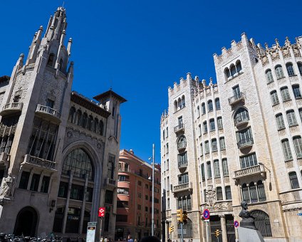 _DSC8272 Street view in Barcelona.