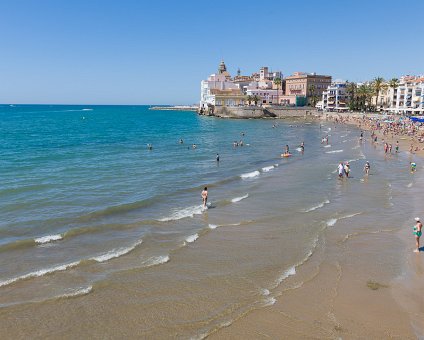 _DSC8297 By the beach in Sitges.