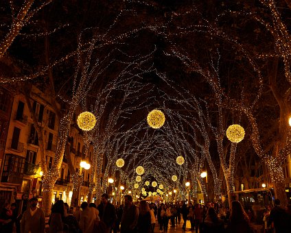 _DSC1857 At Passeig del Born in Palma with its beautiful Christmas lights.