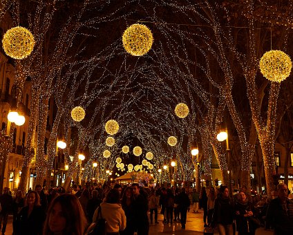 _DSC1860 At Passeig del Born in Palma with its beautiful Christmas lights.