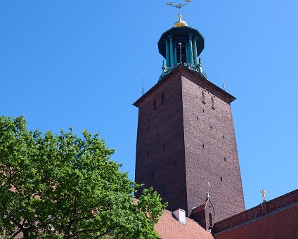 _DSC5684 View of Stockholm City Hall tower.