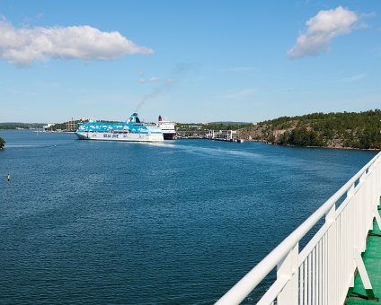 _DSC6299 Boat trip, arriving at Mariehamn.