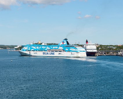 _DSC6301 Boat trip, arriving at Mariehamn.