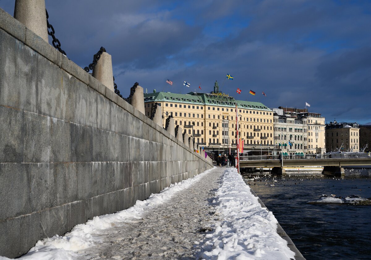 Stockholm in February