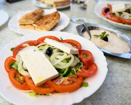 _DSC3496 Village salad for lunch.