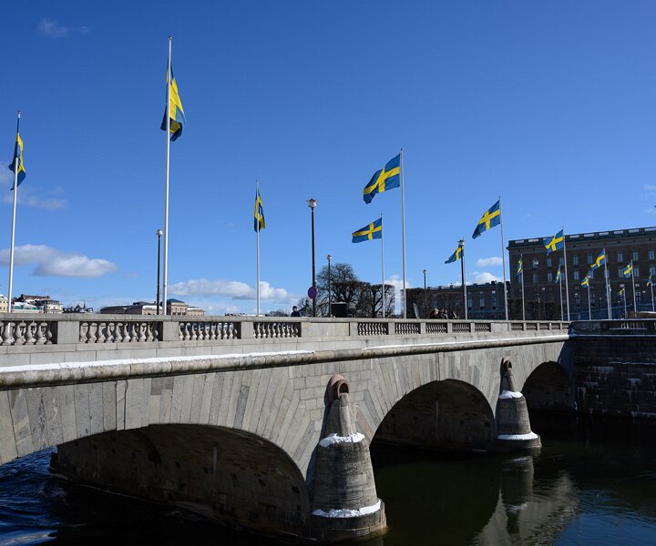 _DSC2558 Sunny day in Stockholm in March.