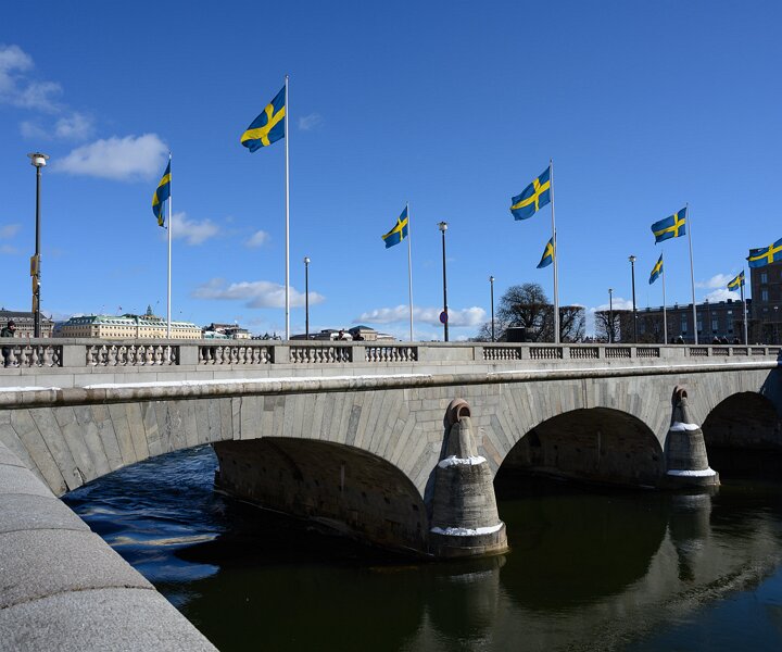 _DSC2561 Sunny day in Stockholm in March.