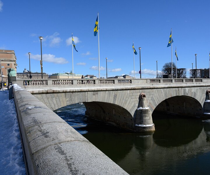 _DSC2564 Sunny day in Stockholm in March.