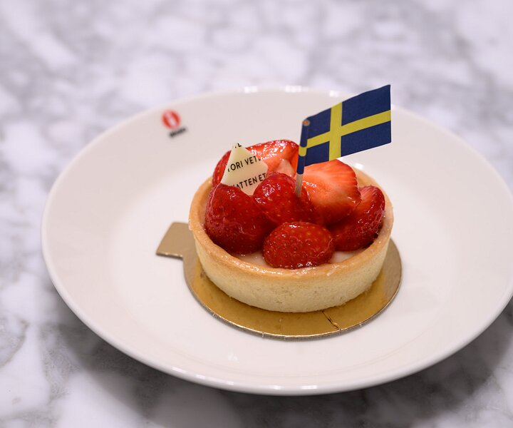 _DSC0050 Strawberry tart on the national day of Sweden.