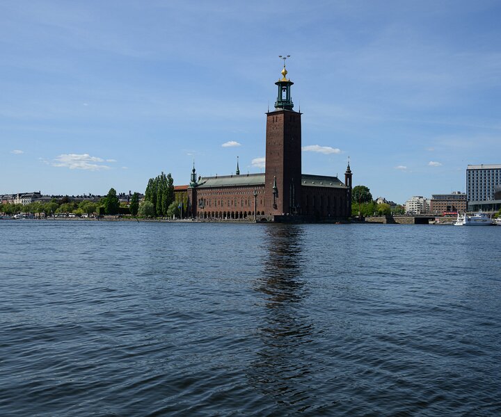 _DSC0060 View of the Stockholm City Hall.