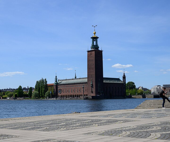 _DSC0069 View of Stockholm City Hall from Riddarholmen.