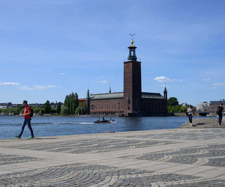 _DSC0072 View of Stockholm City Hall from Riddarholmen.