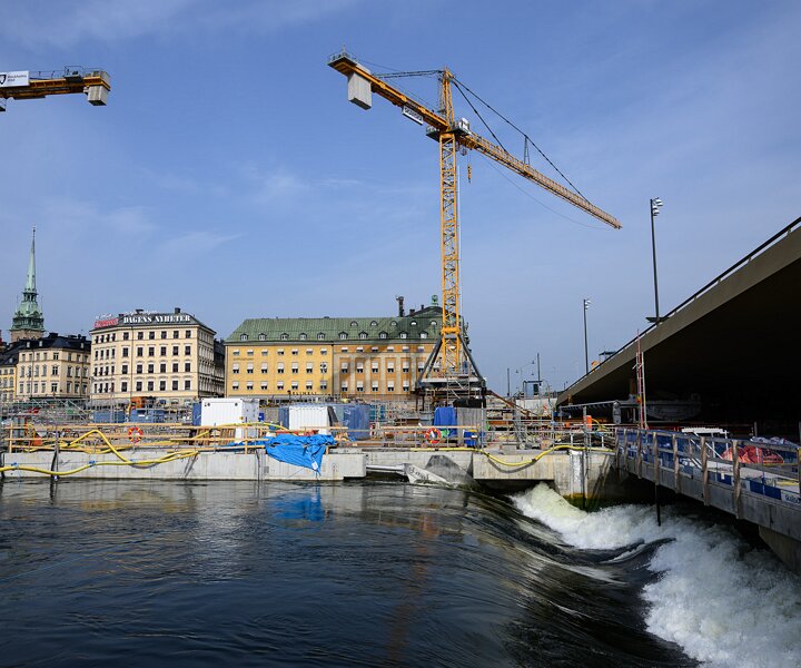 _DSC0967 Work in progress at Slussen.