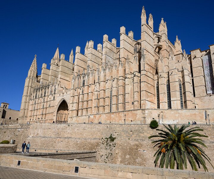 _DSC1767 At the Catedral de Mallorca in Palma.