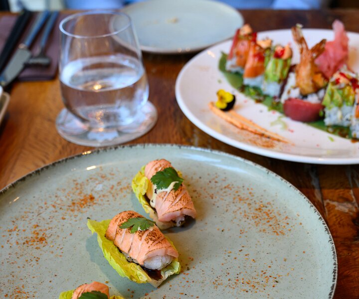 _DSC1784 Sushi for lunch at Bibap in Palma.
