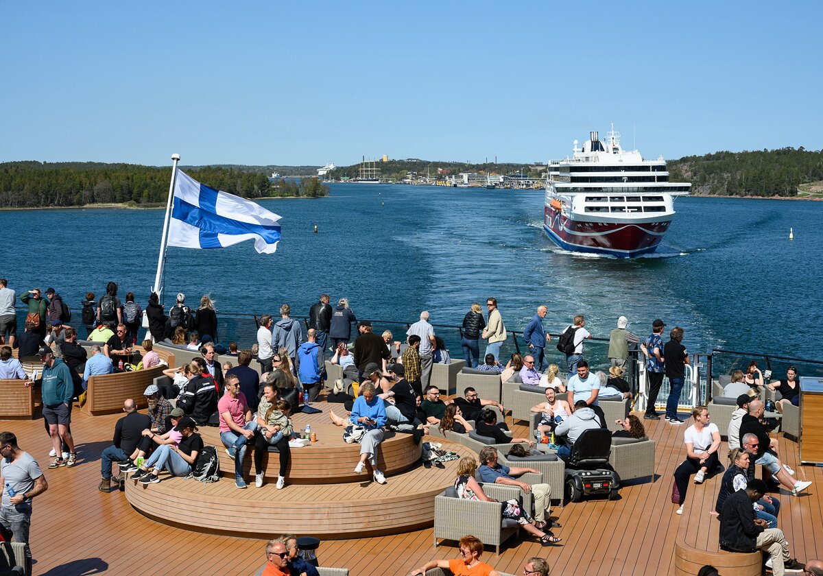 Boat trip in May Boat trip in the Stockholm archipelago in May.